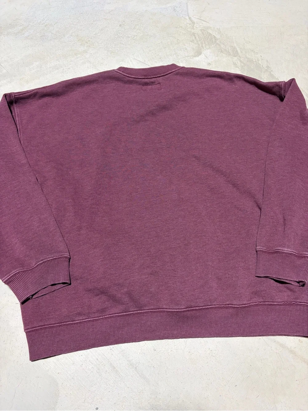 American Eagle Halloween shop Maroon Crewneck Sweatshirt pumpkin miller large